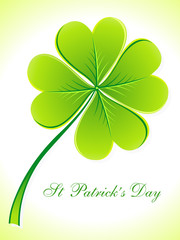 abstract st patricks day card