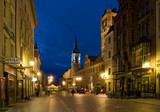 Fototapeta Miasto - Miasto Toruń nocą