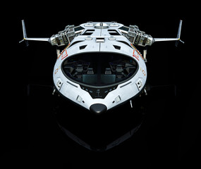 Wall Mural - spaceship reflection front