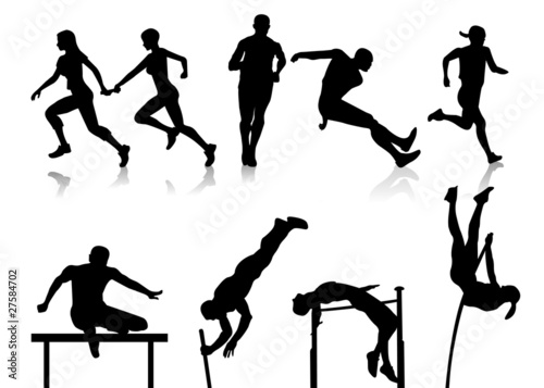 Athletisme Vecteur Stock Adobe Stock