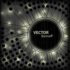 Poster - elegant vector banner
