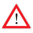 © vektorisiert - Schild (1) Gefahrenstelle