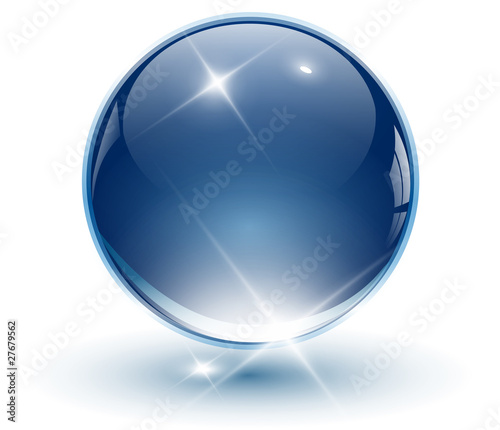 3D crystal sphere