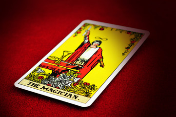 Magician tarot card