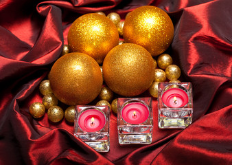 Sticker - Baubles and candles