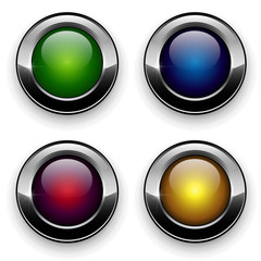 Poster - web buttons set