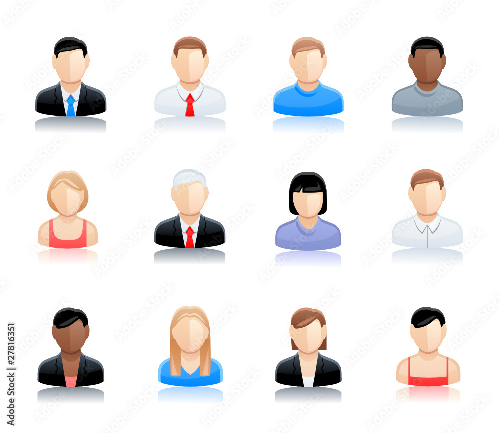 Vector user icon Stock Vector | Adobe Stock