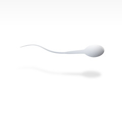 Wall Mural - Logo Sperm