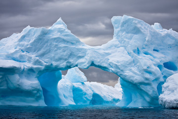 Wall Mural - huge iceberg in antarctica