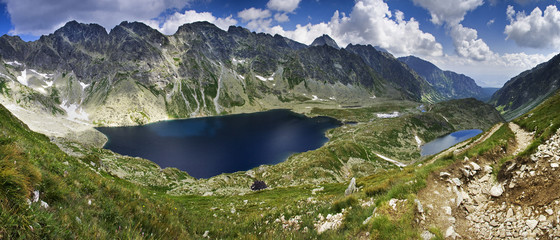 Wall Mural - Mountains panorama - High Tatras