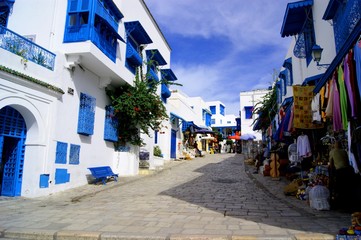 Naklejka na meble Sidi Bou Said