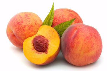 Wall Mural - Ripe peaches