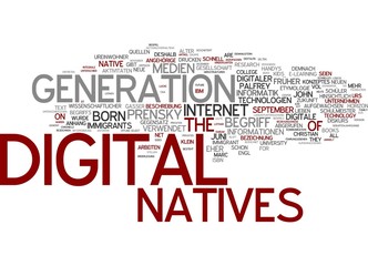 Aufkleber - Digital Natives