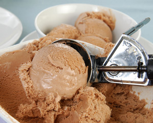 Poster - Chocolate ice cream