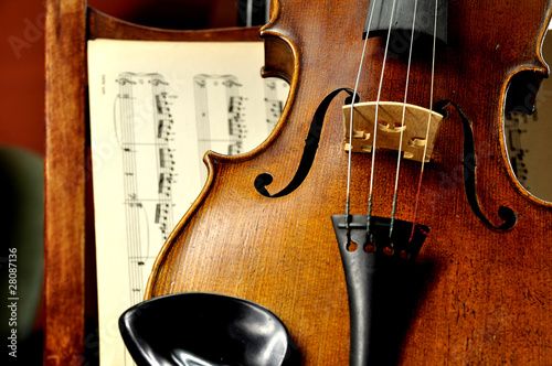 Dekoracja na wymiar  skrzypce