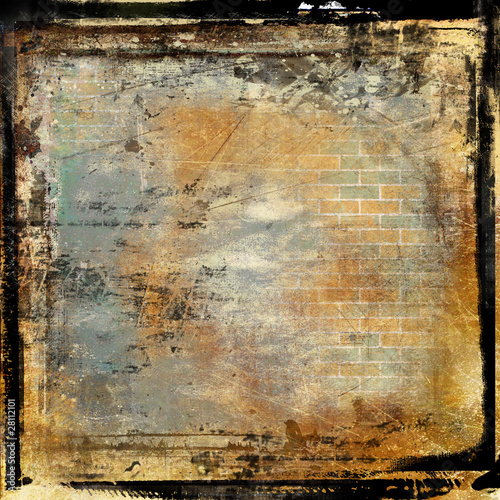 grunge framed film background Wallpaper Mural