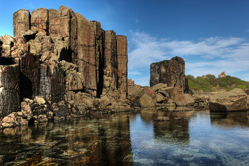 Wall Mural - coastal rock formations