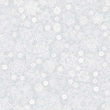Seamless Snowflakes Pattern (vector)