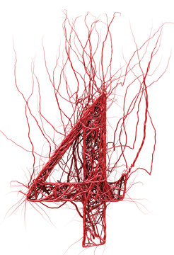 Abstract artery font