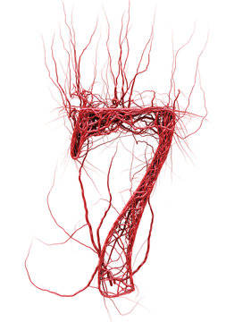 Abstract artery font