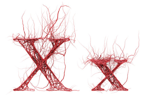 Abstract artery font