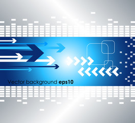 Aufkleber - Abstract technology background