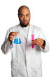 © R. Gino Santa Maria - Man Holding Laboratory Glassware