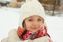 Winter - Portrait Of A Little Girl