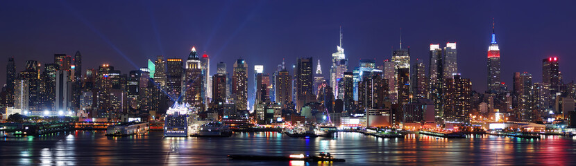 Fototapete - New York City skyline panorama