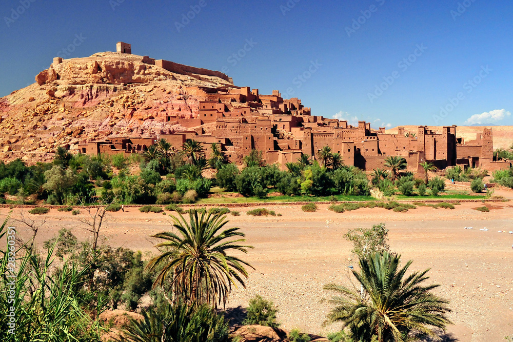 Ouarzazate Marocco città set del film  Il Gladiatore - obrazy, fototapety, plakaty 