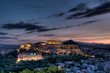 Parthenon and Acropolis, Athens at sunrise