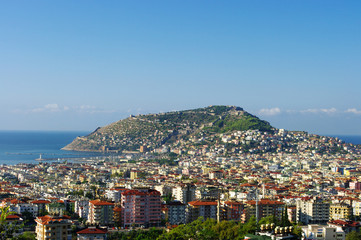 Poster - Alanya city from hills