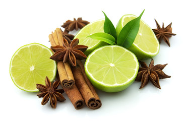 Poster - Lime with spices