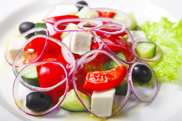 Wall Mural - Greek salad