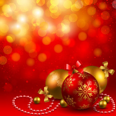 Wall Mural - christmas background