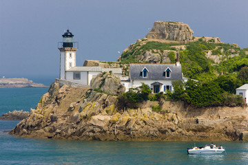 Sticker - lighthouse, Pointe de Pen al Lann, Brittany, France