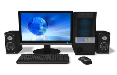 Aufkleber - Desktop PC