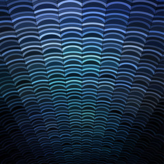 Poster - wavy abstract background