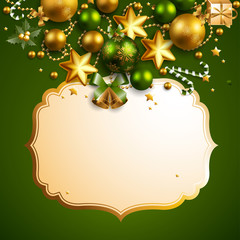 Wall Mural - christmas background