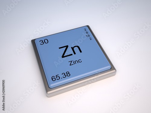 Zinc chemical element of the periodic table with symbol Zn - Buy ... Zinc chemical element of the periodic table with symbol Zn - Buy ...