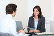 © goodluz - Job applicant having an interview
