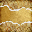 vintage background with tattered borders