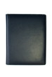 © zmkstudio - black leather cover notebook isolated