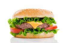 Large Tasty Hamburger