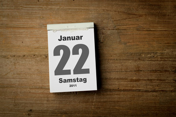 Sticker - 22 Januar