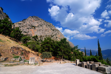 Wall Mural - Delphi ancient site, Greece