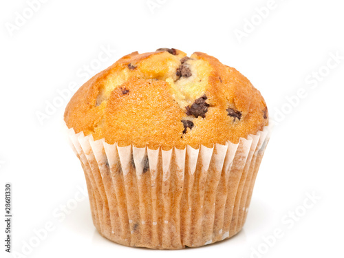 Cuadros en Lienzo Fresh chocolate muffin close-up