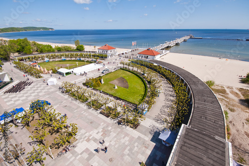 Naklejka na szybę Sopot spa