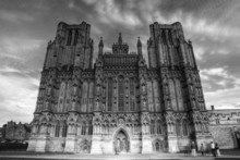 Gothic Cathedral At Wells England