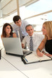 © goodluz - Business people meeting in the office